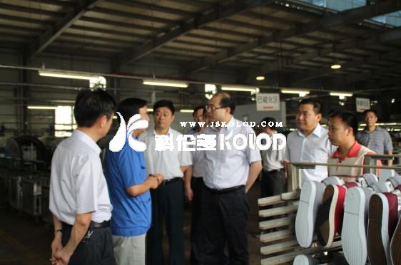 省統(tǒng)計局領(lǐng)導(dǎo)一行蒞區(qū)參觀調(diào)研企業(yè)發(fā)展情況