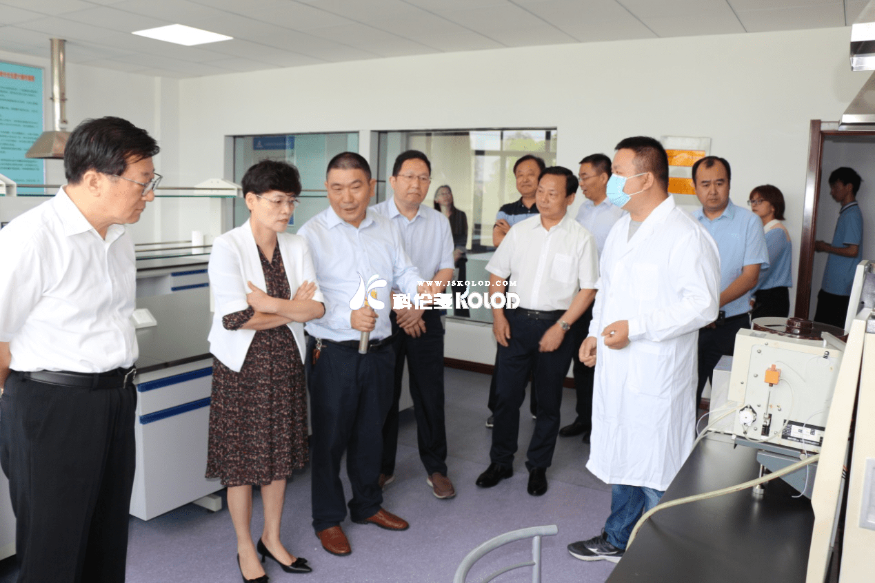 連云港市人大常委會(huì)副主任李萌蒞臨科倫多公司參觀指導(dǎo)工作